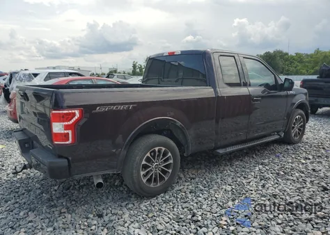 2018 Ford F150 Super Cab z USA, uszkodzony, nr VIN 1FTEX1CP7JKD78368